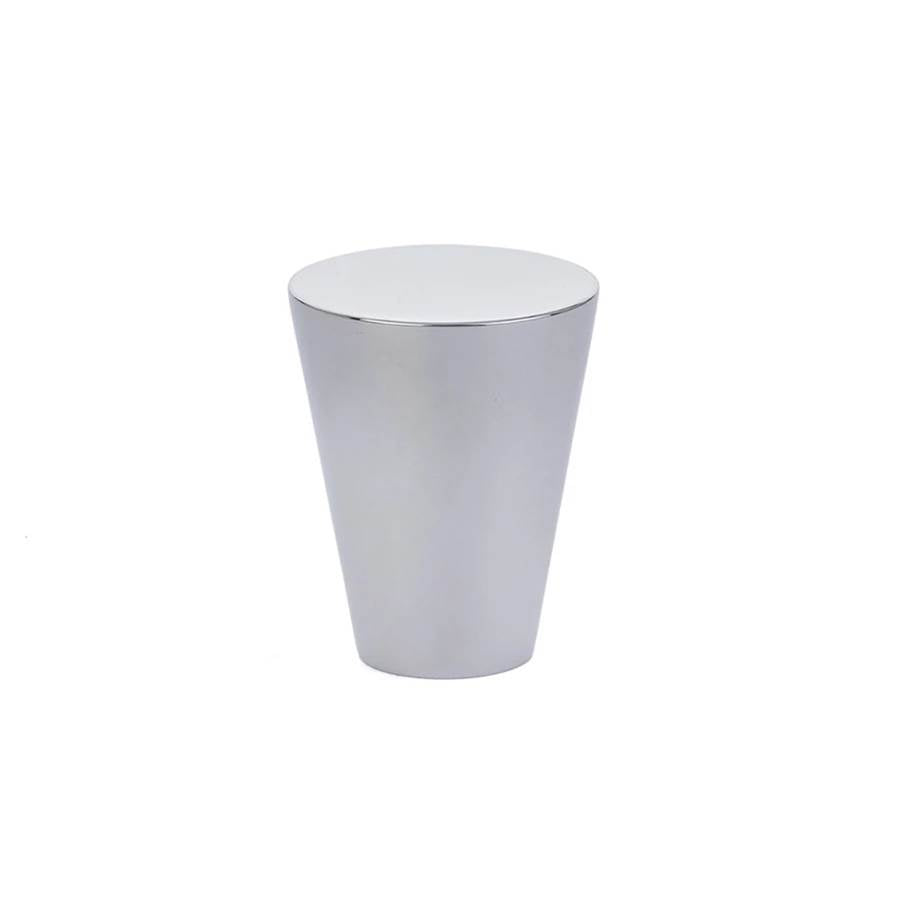 Emtek - Cone Knob, Large 1-1/8'', US26 - Polished Chrome
