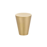Emtek - Cone Knob, Large 1-1/8'', US4 - Satin Brass