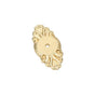 Emtek - Ribbon and Reed Base Plate, for Knob, US3 - Polished Brass