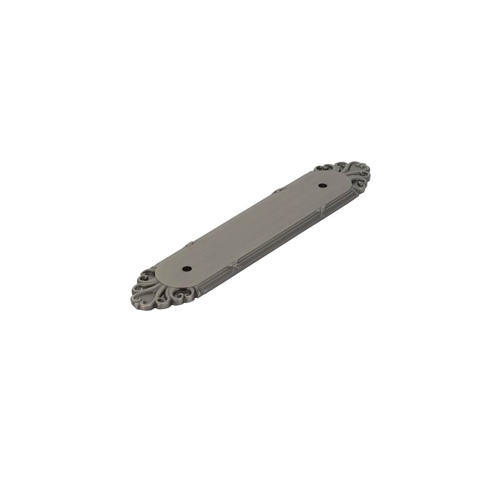 Emtek - Ribbon and Reed Base Plate, for Pull, US15A - Pewter