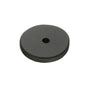 Emtek - Brz Cab Round Back Plate, 1-1/4'', FB - Flat Black Bronze Patina
