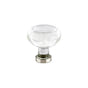 Emtek - Georgetown Crystal Knob, 1-1/4'', US15 - Satin Nickel