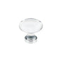 Emtek - Hampton Crystal Knob, 1-1/4'', US26 - Polished Chrome