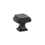 Emtek - Art Deco Knob, 1-1/4'', US19 - Flat Black