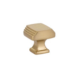 Emtek - Art Deco Knob, 1-1/4'', US4 - Satin Brass