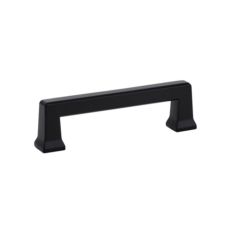 Emtek - ALEXANDER PULL, 3-1/2'' C-C, US19 - Flat Black