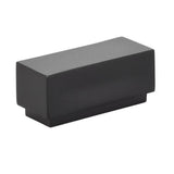 Emtek - Cinder Knob, Cabinet, 2-1/4'', US19 - Flat Black
