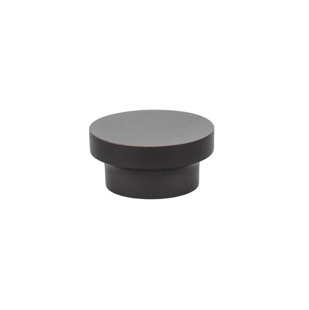 Emtek - District Knob, Cabinet, 1-3/8'', US10B - Oil Rubbed Bronze