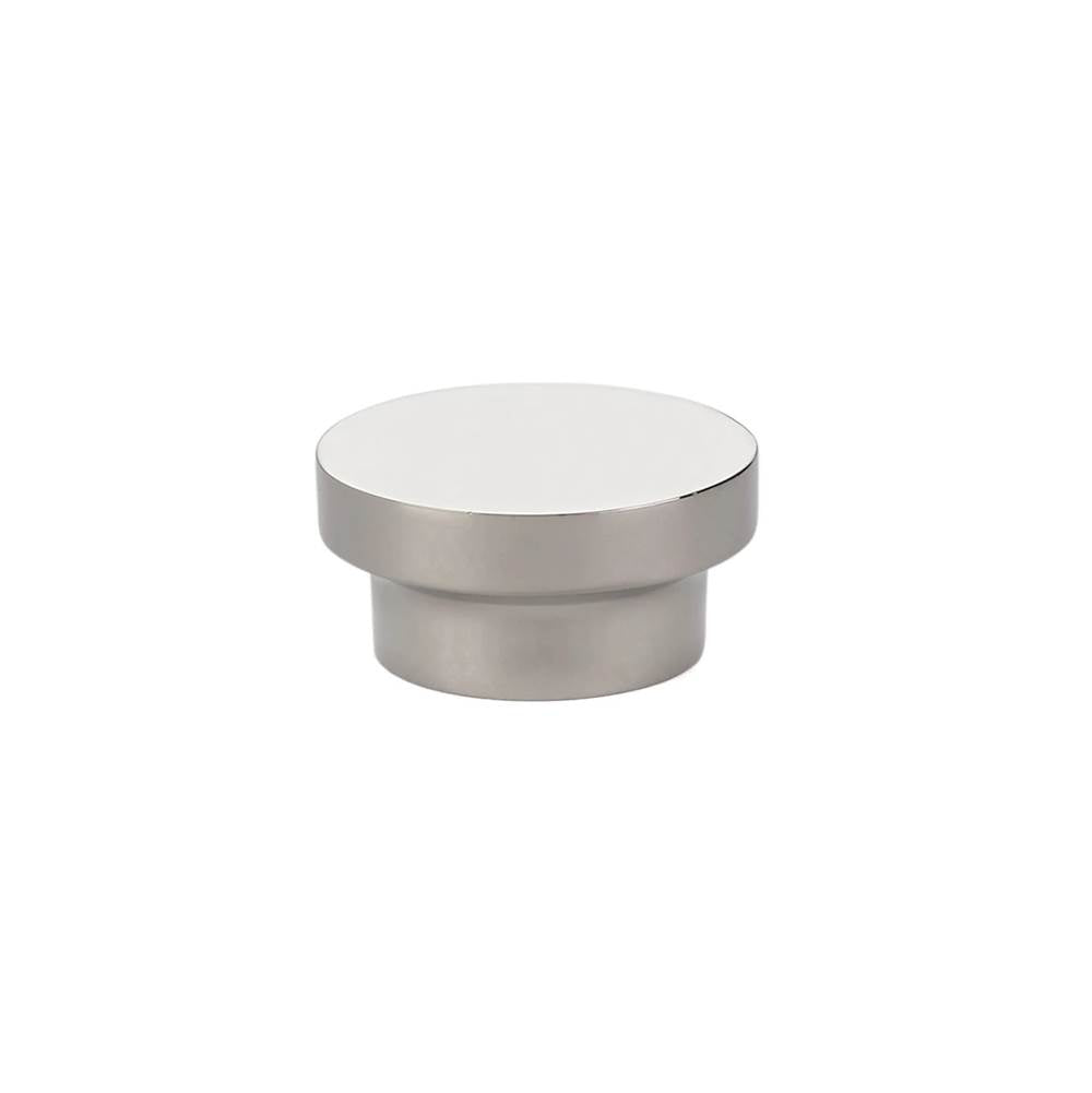 Emtek - District Knob, Cabinet, 1-3/8'', US14 - Polished Nickel