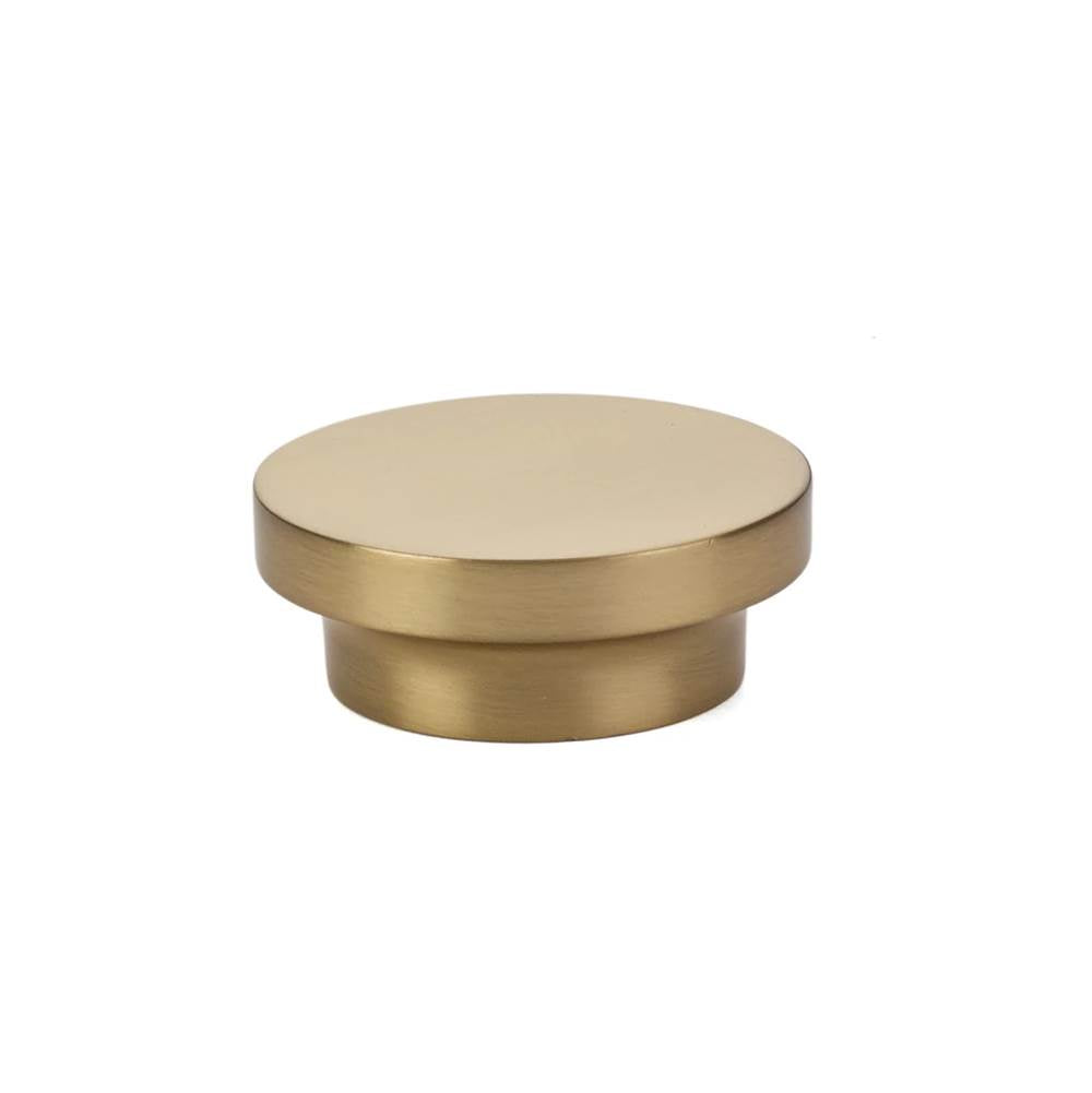 Emtek - District Knob, Cabinet, 1-5/8'', US4 - Satin Brass