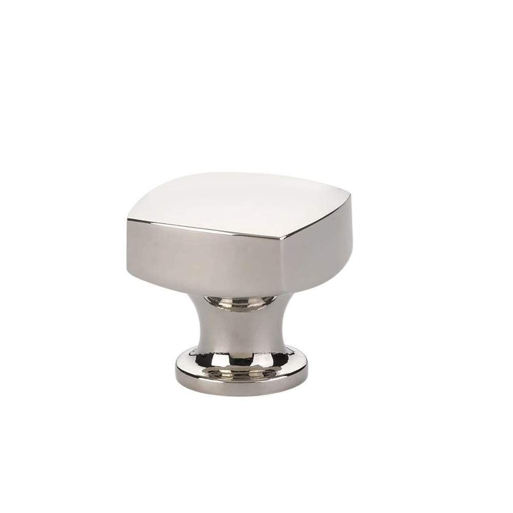 Emtek - Freestone Knob, Cabinet, 1-1/4'', US14 - Polished Nickel