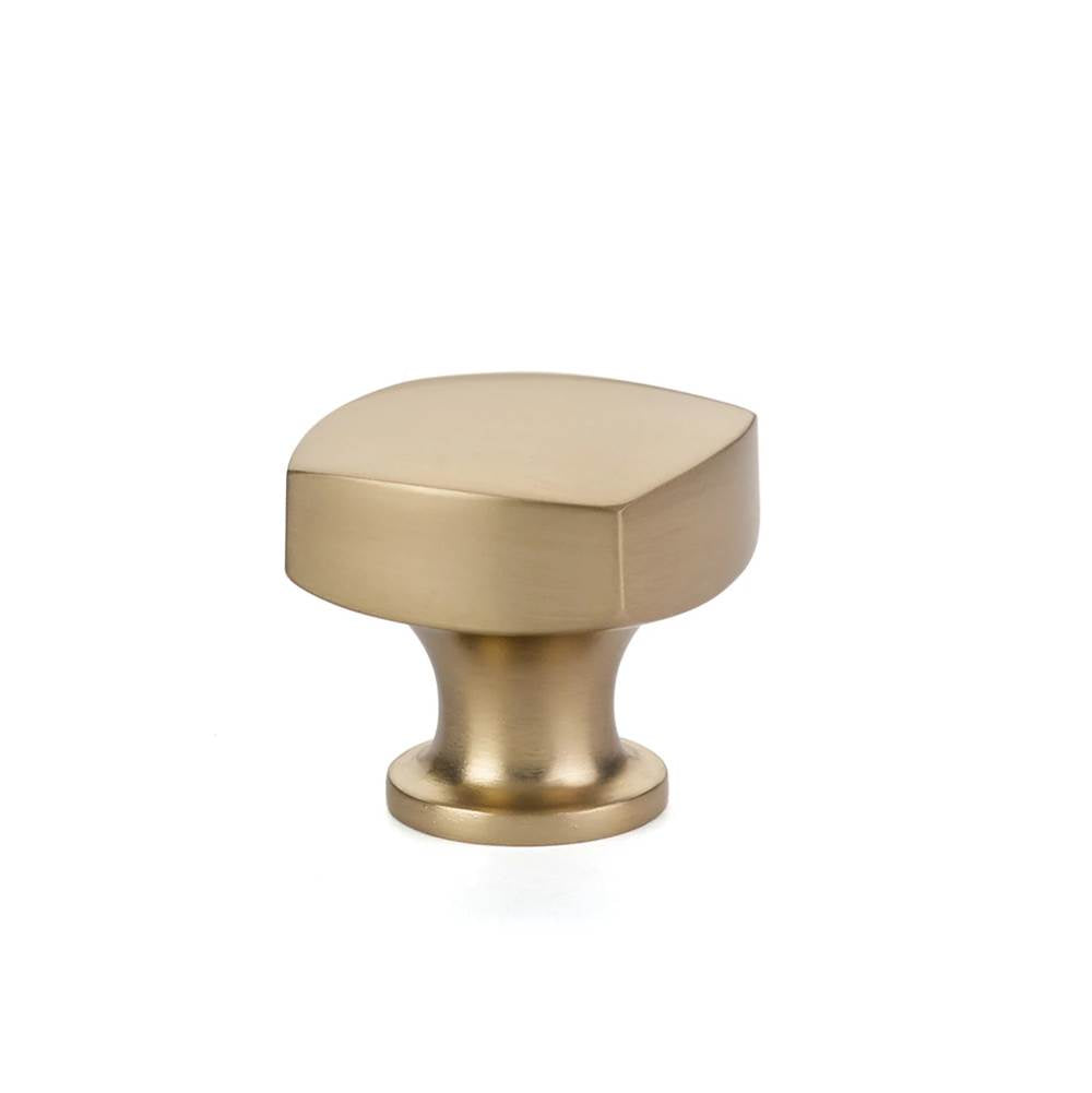 Emtek - Freestone Knob, Cabinet, 1-1/4'', US4 - Satin Brass