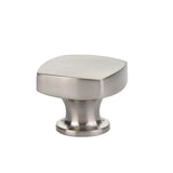 Emtek - Freestone Knob, Cabinet, 1-1/2'', US15 - Satin Nickel