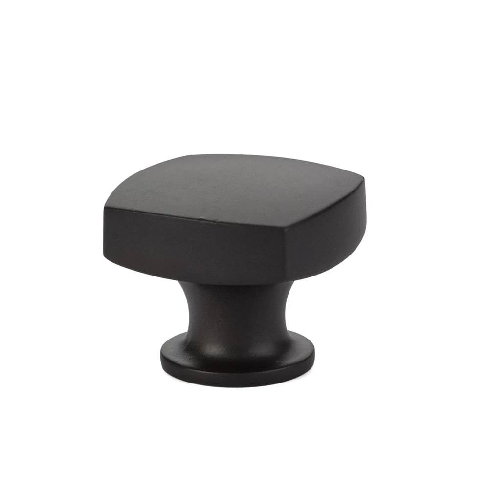 Emtek - Freestone Knob, Cabinet, 1-1/2'', US19 - Flat Black