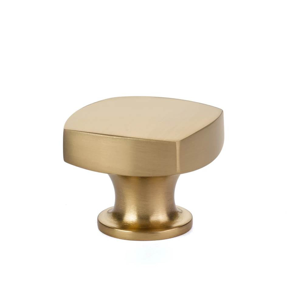 Emtek - Freestone Knob, Cabinet, 1-1/2'', US4 - Satin Brass
