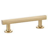 Emtek - Freestone Pull, Cabinet, 8'' C-C, US4 - Satin Brass