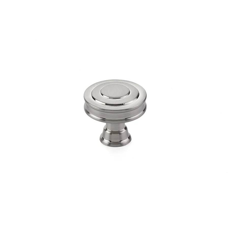 Emtek - Glendon Knob, Cabinet, 1-5/8'', US15 - Satin Nickel