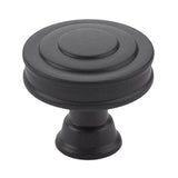 Emtek - Glendon Knob, Cabinet, 1-5/8'', US19 - Flat Black