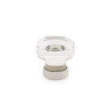 Emtek - Grayson Crystal Knob, Cabinet, 1-1/4'', US14 - Polished Nickel