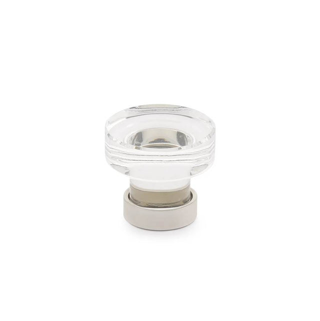 Emtek - Grayson Crystal Knob, Cabinet, 1-1/4'', US14 - Polished Nickel