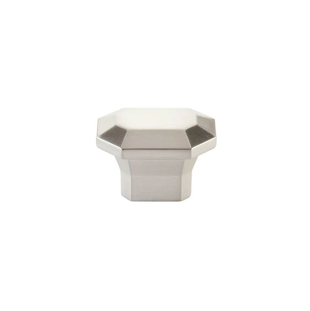Emtek - Riviera, Rectangular Cabinet Knob 2'' x 1-3/8'', US15 - Satin Nickel