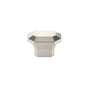 Emtek - Riviera, Rectangular Cabinet Knob 2'' x 1-3/8'', US15 - Satin Nickel