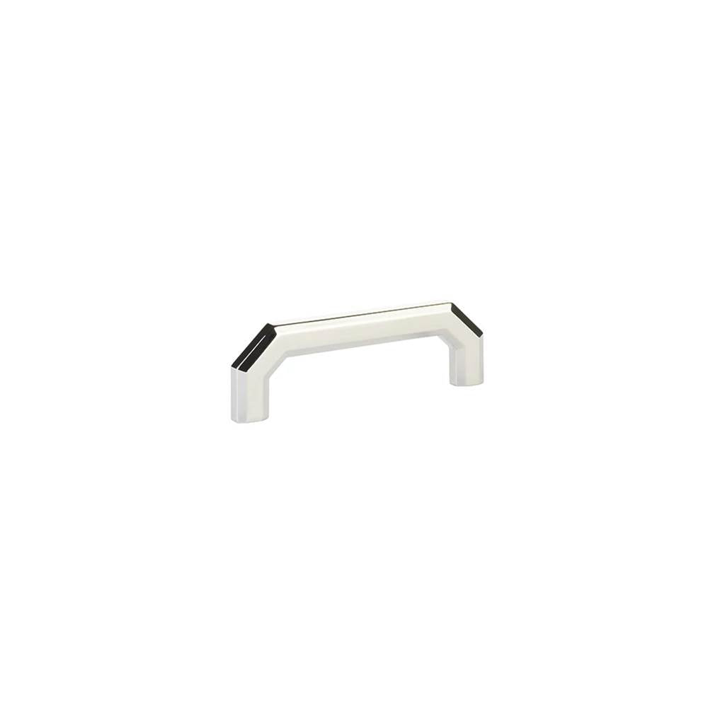 Emtek - Riviera, Cabinet Pull 4'' c-to-c, US14 - Polished Nickel