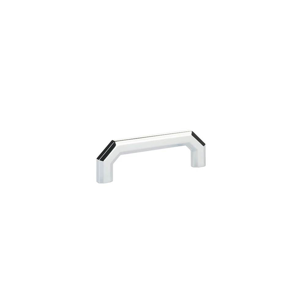 Emtek - Riviera, Cabinet Pull 4'' c-to-c, US26 - Polished Chrome