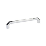 Emtek - Riviera, Cabinet Pull 8'' c-to-c, US26 - Polished Chrome