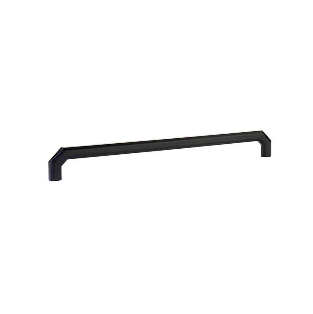 Emtek - Riviera, Cabinet Pull 12'' c-to-c, US19 - Flat Black