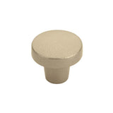 Emtek - Rustic Modern Round Knob, 1-3/8'', TWB - Tumbled White Bronze