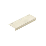 Emtek - Rustic Modern Edge Pull, 4-1/2'' C-C, TWB - Tumbled White Bronze