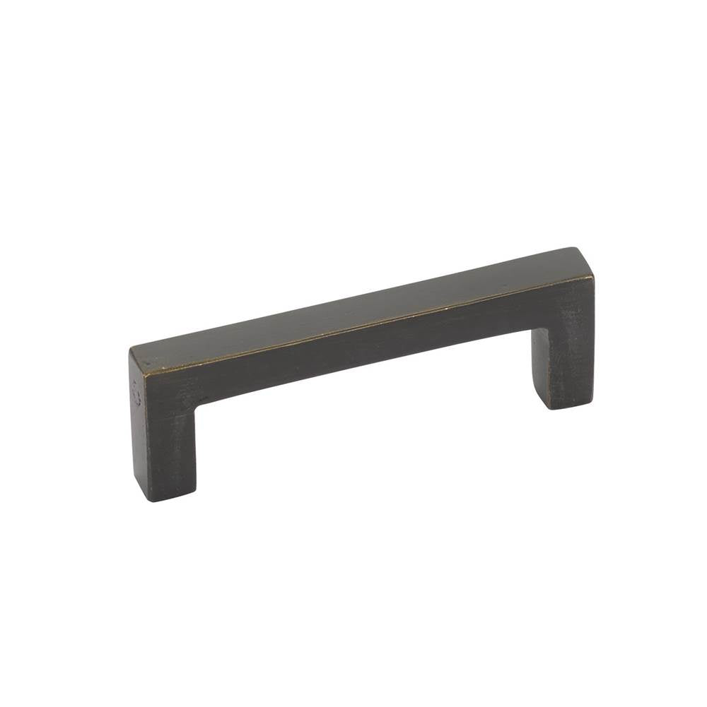 Emtek - Rustic Modern Cabinet Pull, 4'' C-C, MB - Medium Bronze Patina
