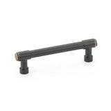 Emtek - Industrial Modern JASPER CABINET PULL, 4'' C-C, US10B - Oil Rubbed Bronze