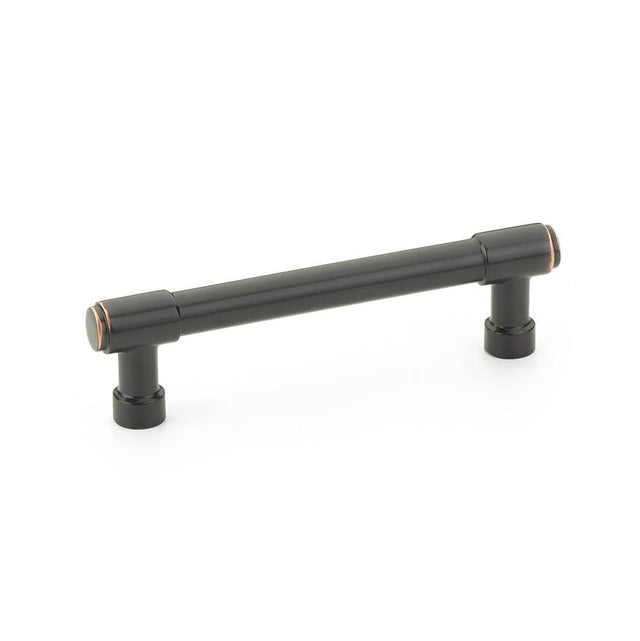 Emtek - Industrial Modern JASPER CABINET PULL, 4'' C-C, US10B - Oil Rubbed Bronze