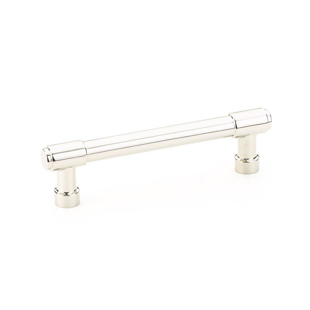 Emtek - Industrial Modern JASPER CABINET PULL, 4'' C-C, US14 - Polished Nickel