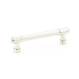 Emtek - Industrial Modern JASPER CABINET PULL, 4'' C-C, US14 - Polished Nickel