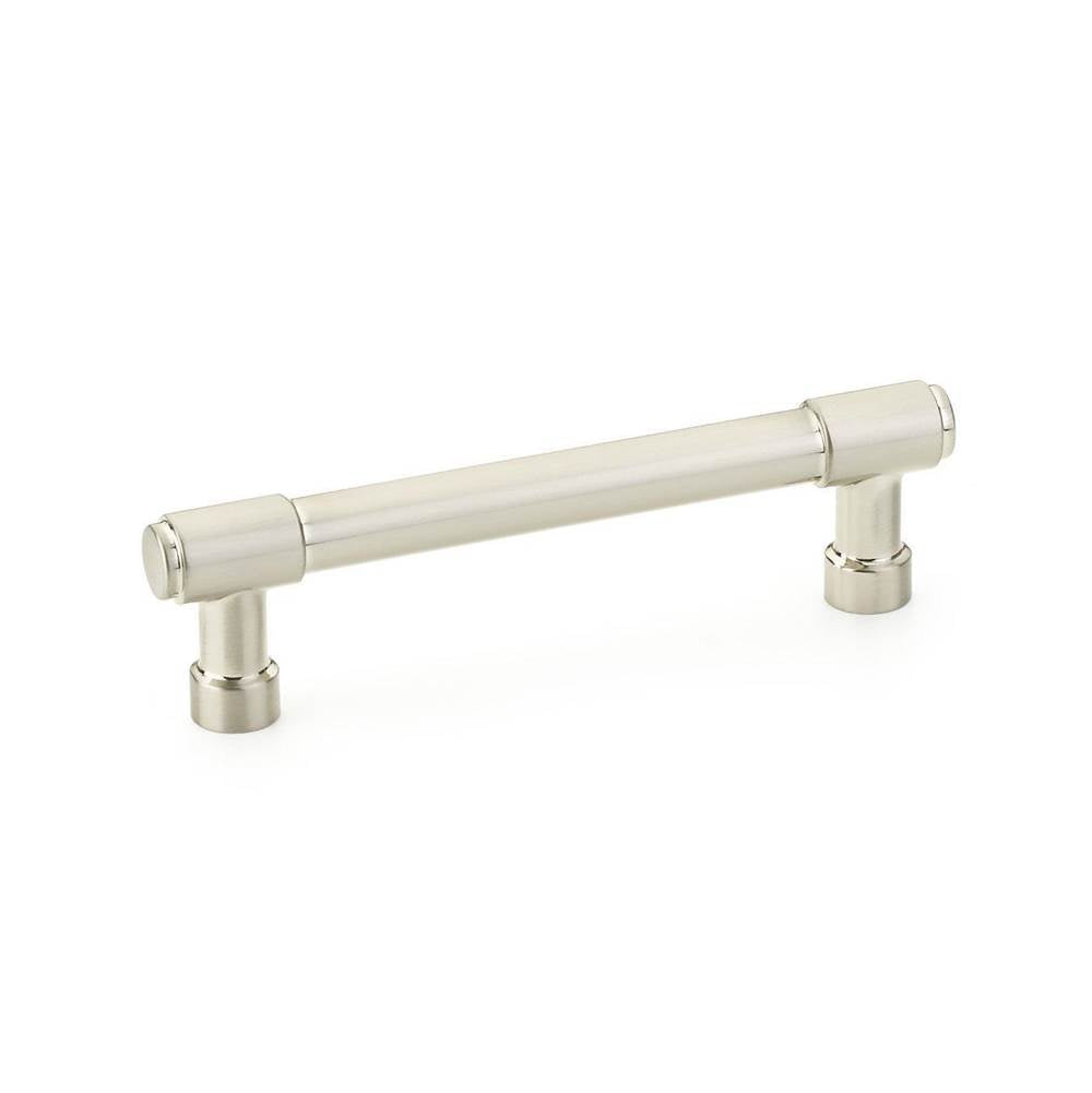 Emtek - Industrial Modern JASPER CABINET PULL, 4'' C-C, US15 - Satin Nickel