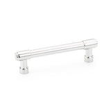 Emtek - Industrial Modern JASPER CABINET PULL, 4'' C-C, US26 - Polished Chrome