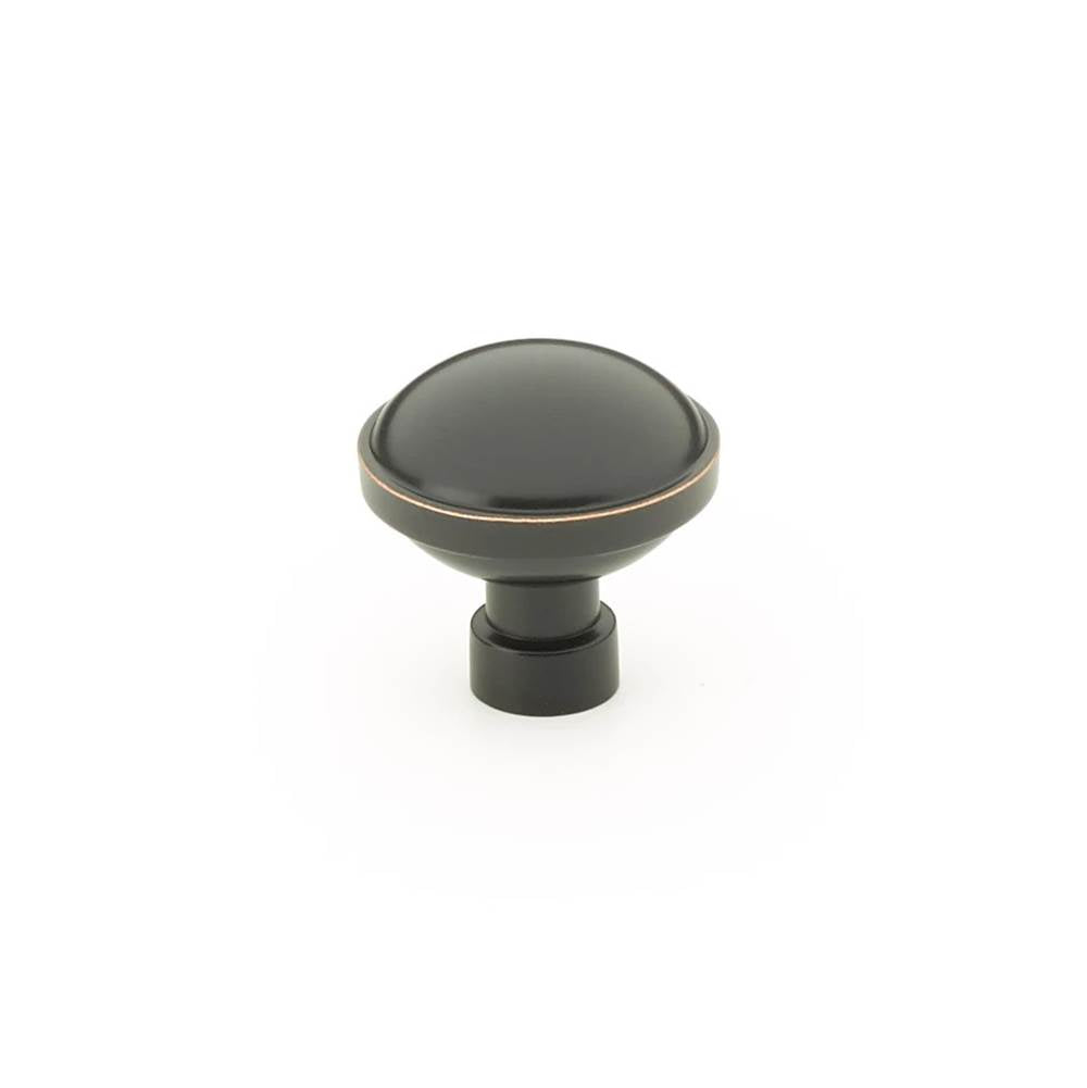 Emtek - Industrial Modern BRANDT CABINET KNOB, 1-1/4'', US10B - Oil Rubbed Bronze