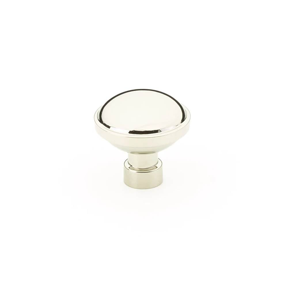 Emtek - Industrial Modern BRANDT CABINET KNOB, 1-1/4'', US14 - Polished Nickel