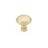 Emtek - Industrial Modern BRANDT CABINET KNOB, 1-1/4'', US4 - Satin Brass