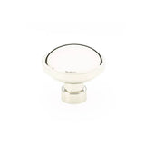 Emtek - Industrial Modern BRANDT WARDROBE KNOB, 1-3/4'', US14 - Polished Nickel