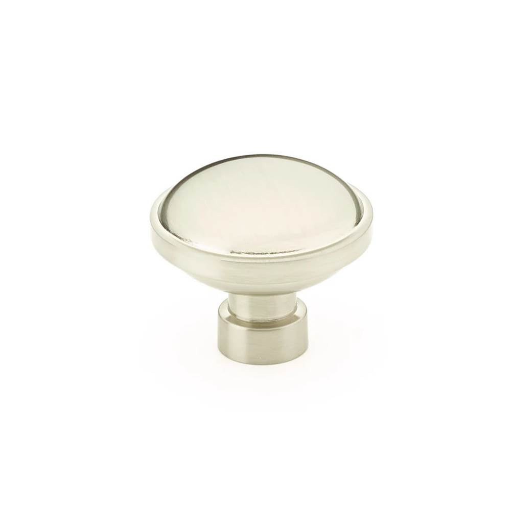 Emtek - Industrial Modern BRANDT WARDROBE KNOB, 1-3/4'', US15 - Satin Nickel