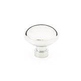 Emtek - Industrial Modern BRANDT WARDROBE KNOB, 1-3/4'', US26 - Polished Chrome