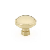 Emtek - Industrial Modern BRANDT WARDROBE KNOB, 1-3/4'', US4 - Satin Brass