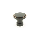 Emtek - Industrial Modern HAYDON CABINET KNOB, 1-1/4'', US10B - Oil Rubbed Bronze