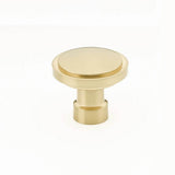 Emtek - Industrial Modern HAYDON WARDROBE KNOB, 1-3/4'', US4 - Satin Brass