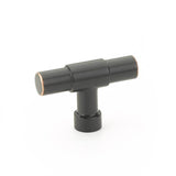 Emtek - Industrial Modern JASPER FINGER PULL, US10B - Oil Rubbed Bronze