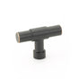 Emtek - Industrial Modern JASPER FINGER PULL, US10B - Oil Rubbed Bronze